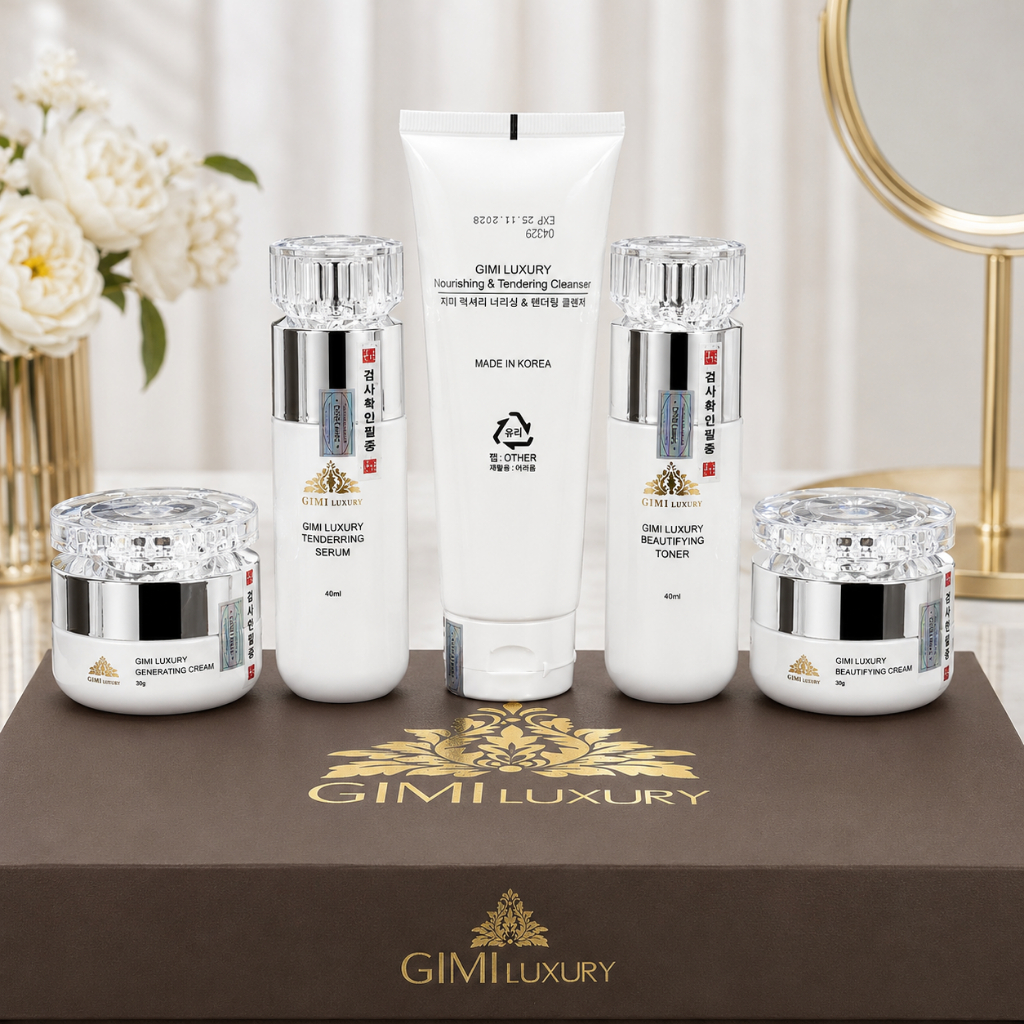 Bộ Dưỡng Da GIMI Luxury Chính Hãng - Dưỡng Sáng & Cấp Ẩm Sâu