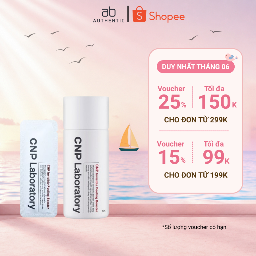 [Top 1 bán chạy] Combo 30 gói sample Gel tẩy tế bào chết hóa học CNP Laboratory Peeling Booster - AB Authentic