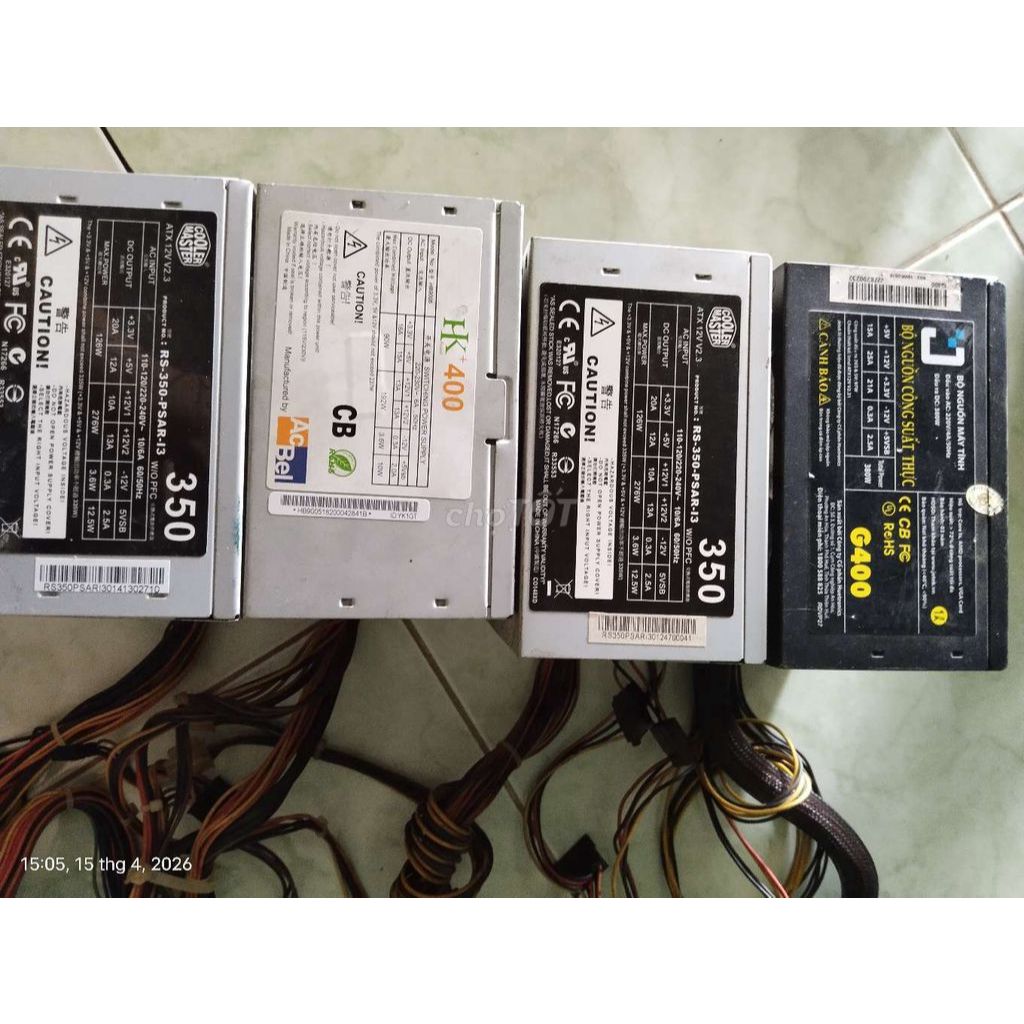 Nguồn PC Cũ các loại 350W