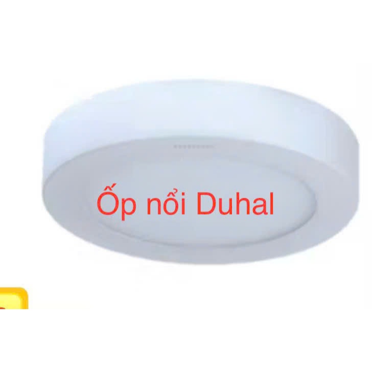 Đèn led chính hãng ốp nổi tròn Duhal