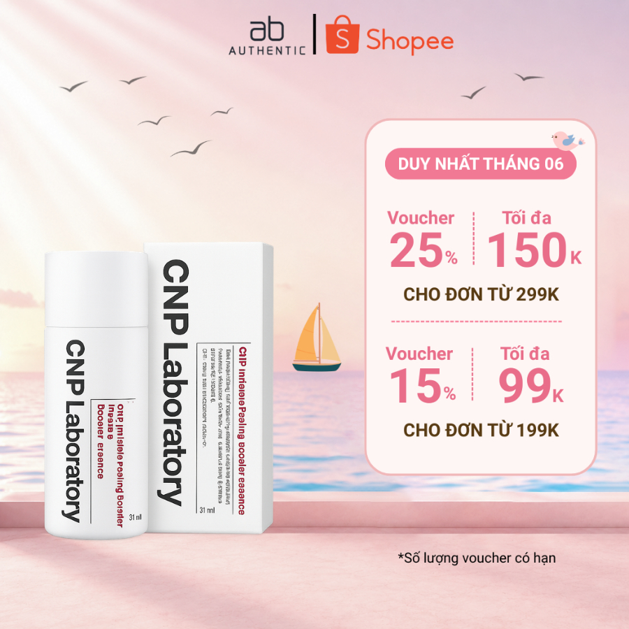 [Top 1 bán chạy] Gel tẩy tế bào chết hóa học CNP Laboratory Invisible Peeling Booster Essence 31ML- AB AUTHENTIC
