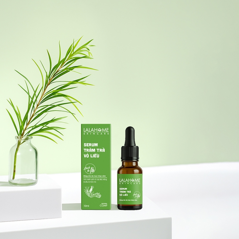 {HOẢ TỐC} Serum tràm trà vỏ liễu LalaHome Organic 10ml
