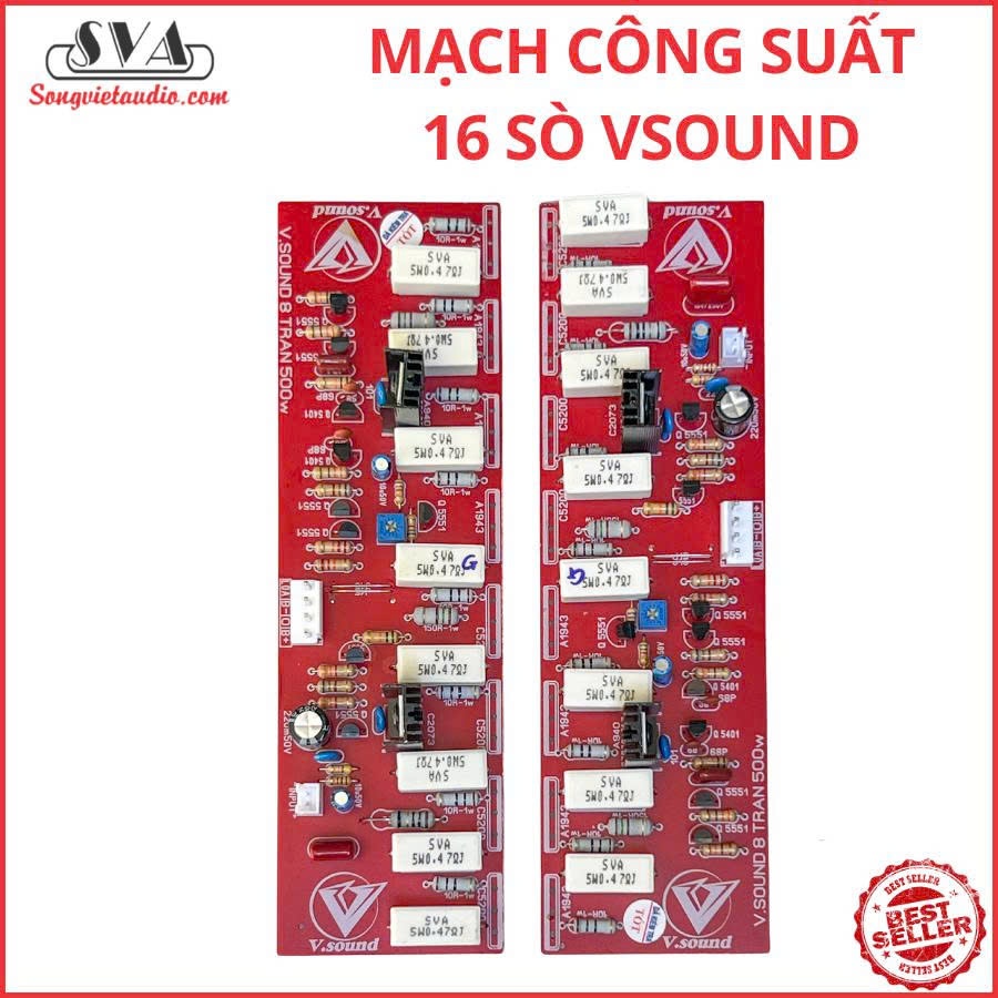 MẠCH CÔNG SUẤT 16 SÒ V.SOUND