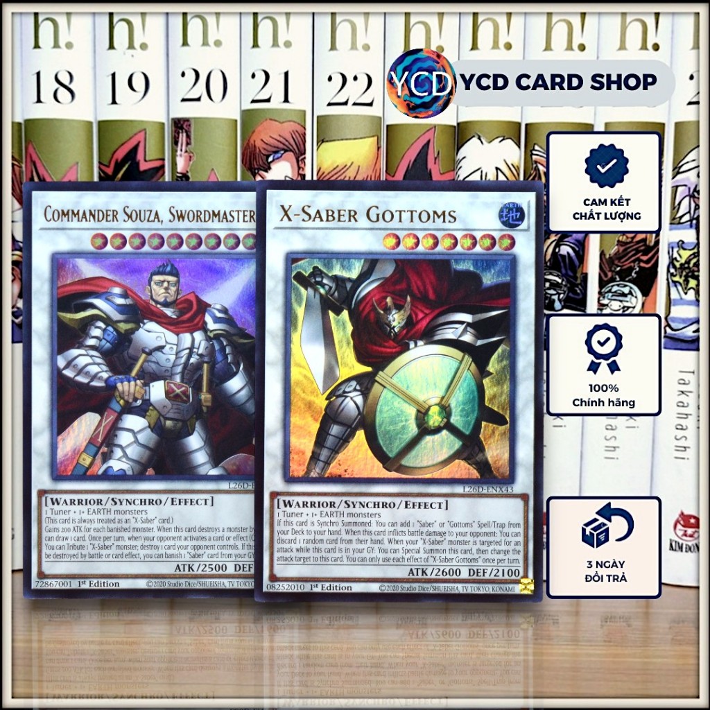 [YCDcardgame] Thẻ bài yugioh chính hãng Set 2 Synchro Saber - Ultra Rare [Synchro]