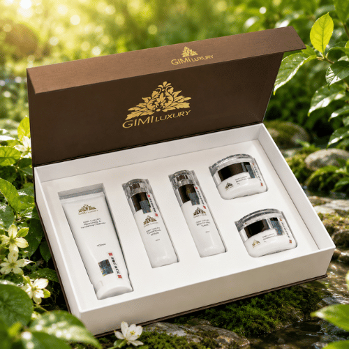 Set Skincare Toàn Diện GIMI Luxury Chính Hãng – Hỗ Trợ Dưỡng Sáng & Bảo Vệ Hàng Rào Da