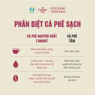 [NEW] Cà Phê Rang Xay L’amant Phin Nhẹ – Hương Dịu Thanh, Pha Phin Nhẹ Vị – Gói 500g