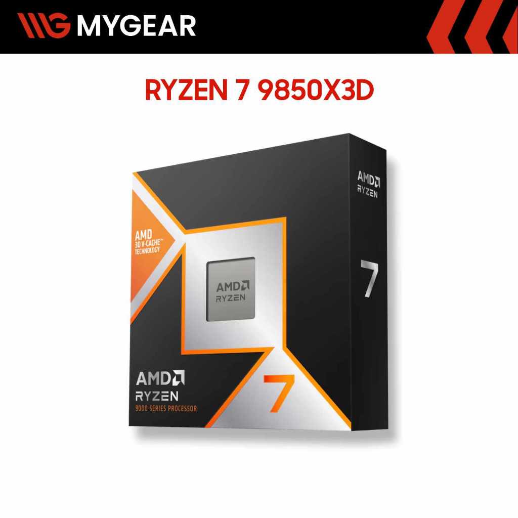 CPU AMD Ryzen 7 9850X3D 8 Nhân 16 Luồng AM5 - Tray Chính hãng