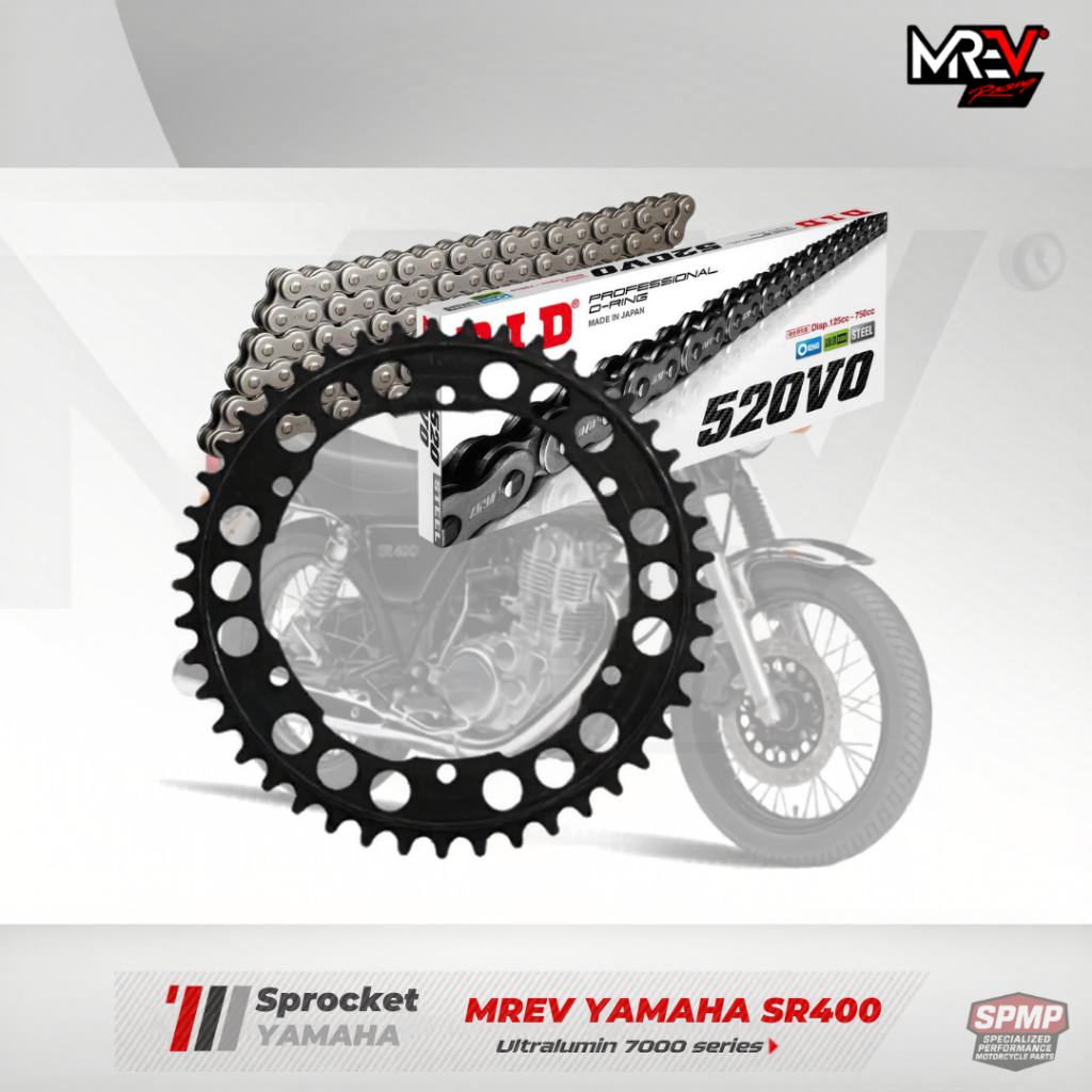 Nhông Sên Dĩa Thép Yamaha SR400