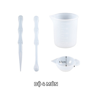 Bộ Dụng Cụ Pha Keo Epoxy Resin, Chất Liệu Silicone