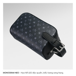 Túi Da Đựng Đồ Chăm Sóc Cá Nhân Leonardo Da Microfiber Cao Cấp Dopp Kit