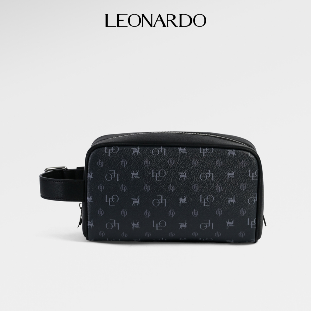 Túi Dopp Kit Monogram Neo Leonardo Túi Da Cao Cấp Họa Tiết Monogram Sang Trọng