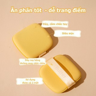 2 cái Bông phấn Butter siêu mềm mịn