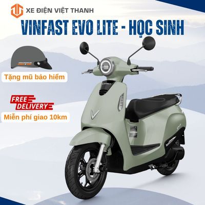 [Nhận tại HCM] Xe máy điện Evo Lite thuê pin - xe học sinh đổi pin