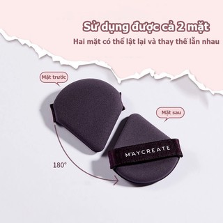 2 cái Bông phấn Cushion đa năng siêu mịn
