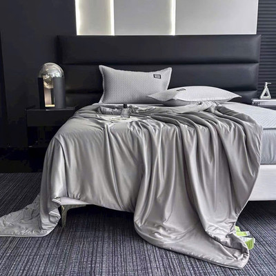 Chăn Thun Lạnh đơn sắc Bo Decor hàng nhập dành cho cả gia đình