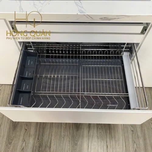 Giá để xoong nồi,giá để xoong nồi đa năng Inox 304 nan dẹt mã EPD CHÍNH HÃNG EUROGOLD