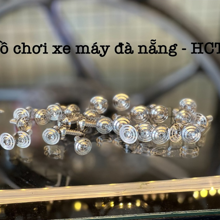 Ốc FULL dàn áo inox 304 / salaya siêu sáng cho SIRIUS,AB, EX2010, WAVE, Winer Bán theo bộ