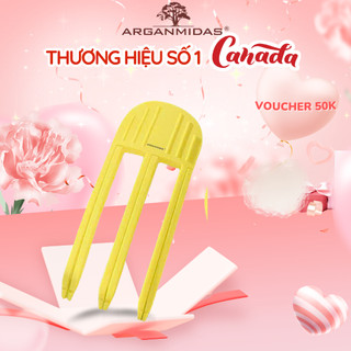 Lược kẹp phồng 3 chân Arganmidas, hỗ trợ tạo phồng cho tóc