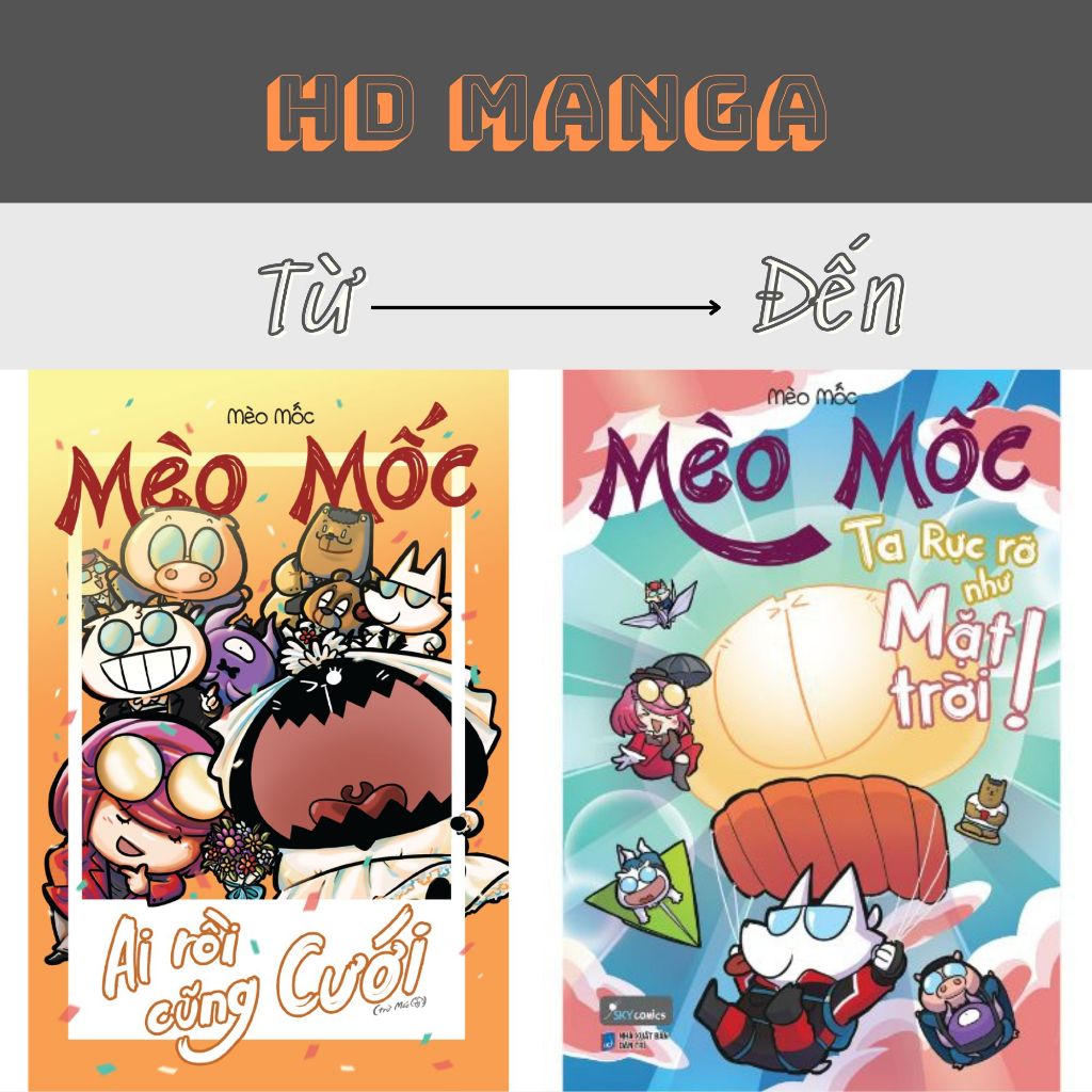 Truyện tranh - Mèo Mốc (Serie Truyện Tranh In Màu) - AZ Việt Nam