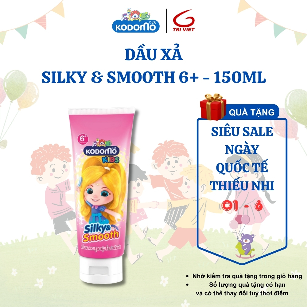 Dầu Xả Trẻ Em Kodomo Silky & Smooth