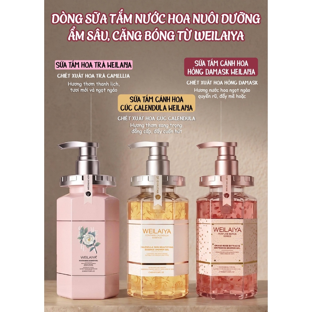 SỮA TẮM WEILAIYA CHÍNH HÃNG