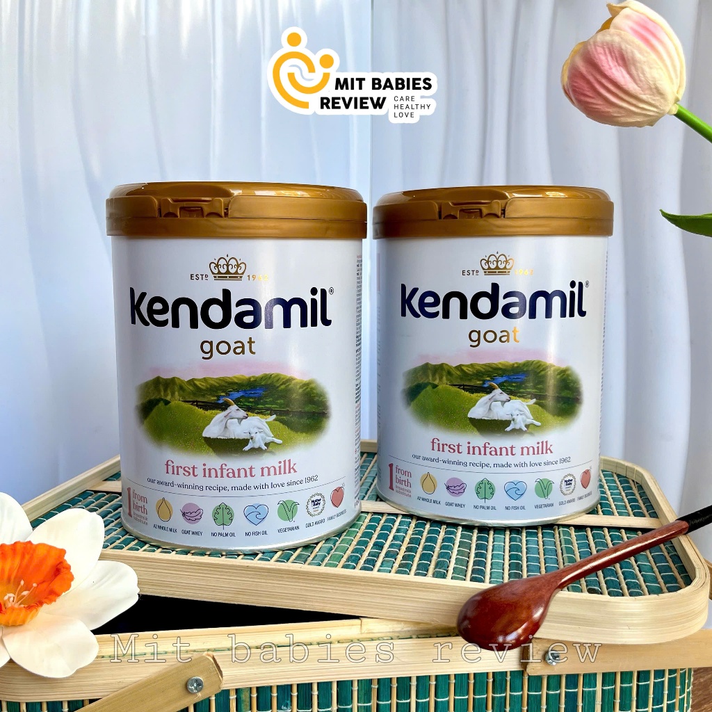 Sữa Công Thức Kendamil Dê số 1, 2, 3 (800g) Nhập Khẩu Chính Hãng đầy đủ tem