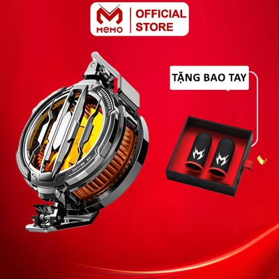 Quạt tản nhiệt điện thoại gaming MEMO CX07 tăng hiệu năng game giảm giật tăng FPS liên quân mobile PUBG FF