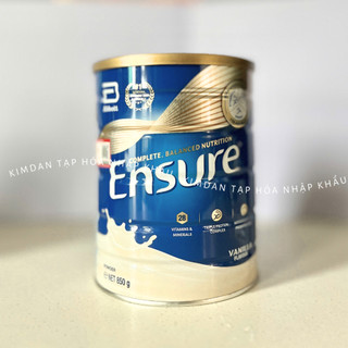 [MẪU MỚI - DATE 2026] SỮA BỘT ENSURE ÚC VỊ VANI 850GR