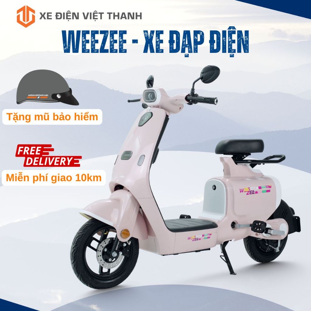 Xe đạp điện Espero Weezee - chuẩn xe học sinh cấp 2 không cần biển
