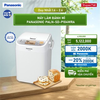 Máy làm bánh mì panasonic paln-sd-p104wra 13 thực đơn tự động - hàng chính hãng
