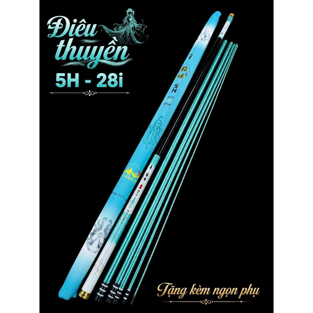 Cần câu tay Điêu Thuyền 5H - 28i