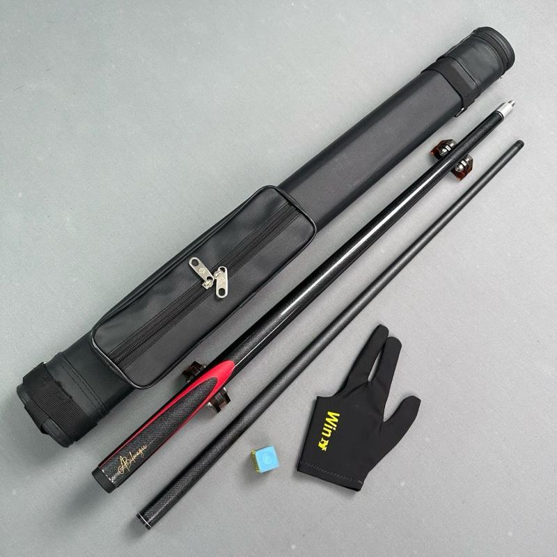 Cơ bida phủ carbon GramaX (tặng kèm combo bao da + phụ kiện)