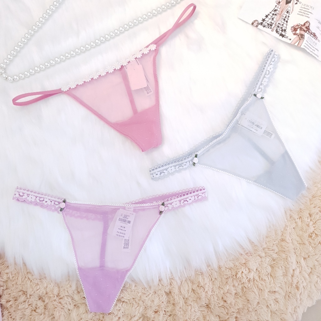 SIZE M 97-105CM (Quần lót Lọt Khe ) Quần lót Victoria's Secret chính hãng , săn sale giá rẻ