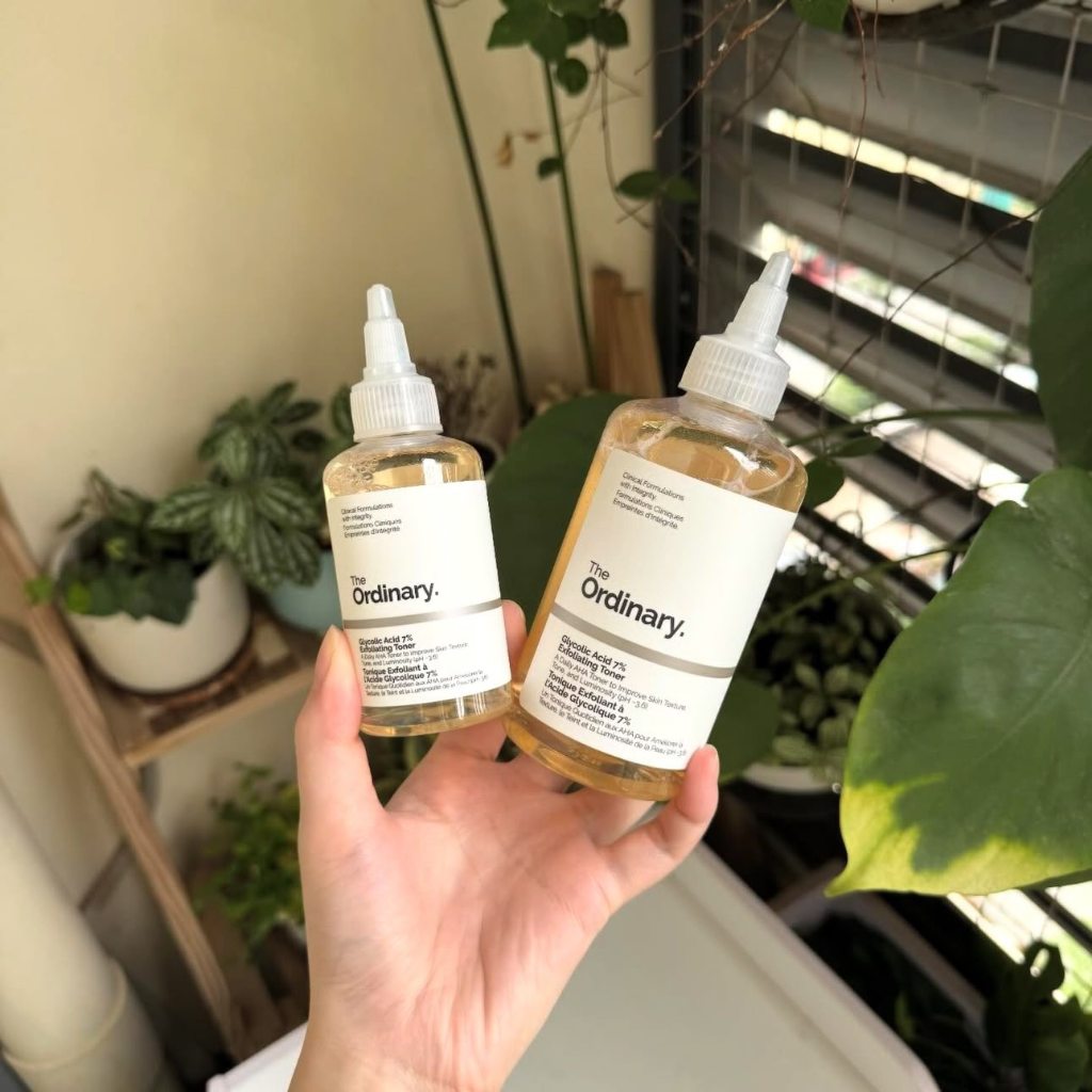 Nước hoa hồng tẩy tế bào chết Ordinary 7% Glycolic Acid Toner 100ml 240ml Babe