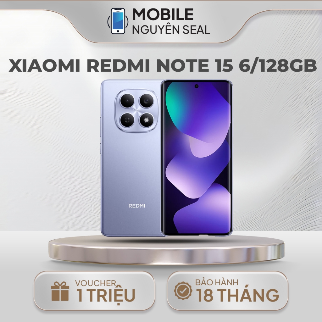 Điện thoại Xiaomi Redmi Note 15 6/128