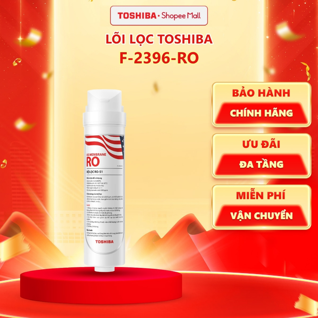 Lõi lọc Toshiba F-2396-RO Dùng cho máy - TWP-N2396SVN(W) - TWP-H2396SVN(W) - TWP-W2396SVN(M)