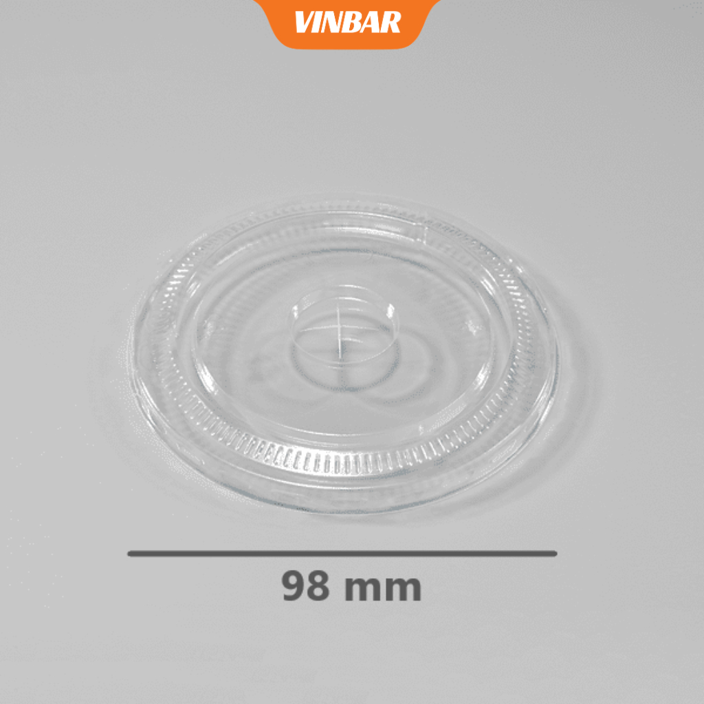 50 NẮP PHẲNG PET 98 (DÙNG CHO LY 700ML)