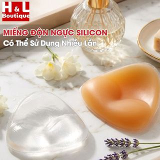 Miếng Độn Ngực Silicon Không Keo Dính – Độn Bra Bikini Mềm Mại Nâng Ngực Tự Nhiên HL BOUTIQUE D352