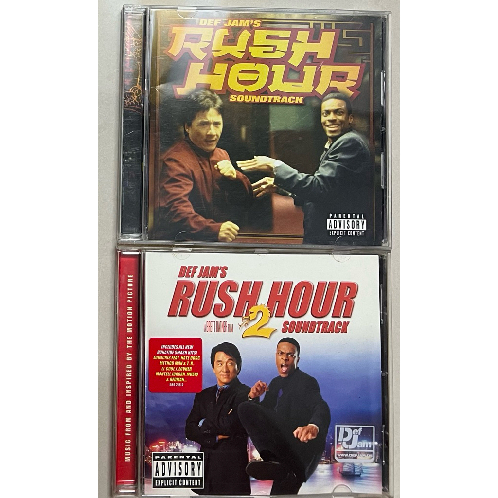 Used CD - OST Rush Hour - Thành Long / Jackie Chan - Nhạc Phim