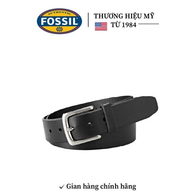 Thắt lưng nam Fossil JOE MB1252001 màu đen da thật, khóa thép không gỉ
