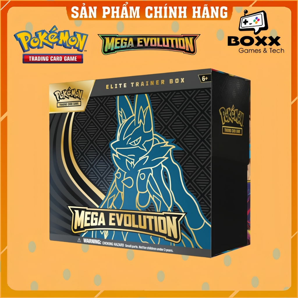 Pokemon TCG: Mega Evolution Elite Trainer Box - Lucario