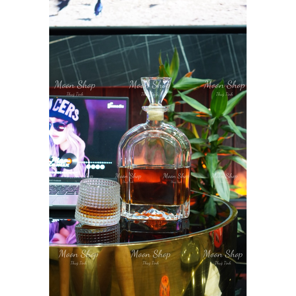 Chai thuỷ tinh cao cấp 750ml mẫu LX4