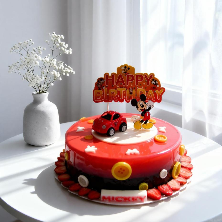 Set 2 cổng cắm trang trí bánh kem