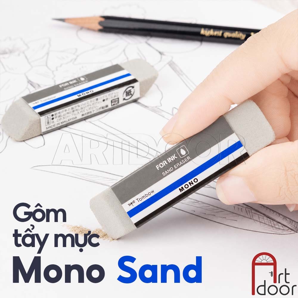[ARTDOOR] Gôm tẩy mực TOMBOW Mono Sand