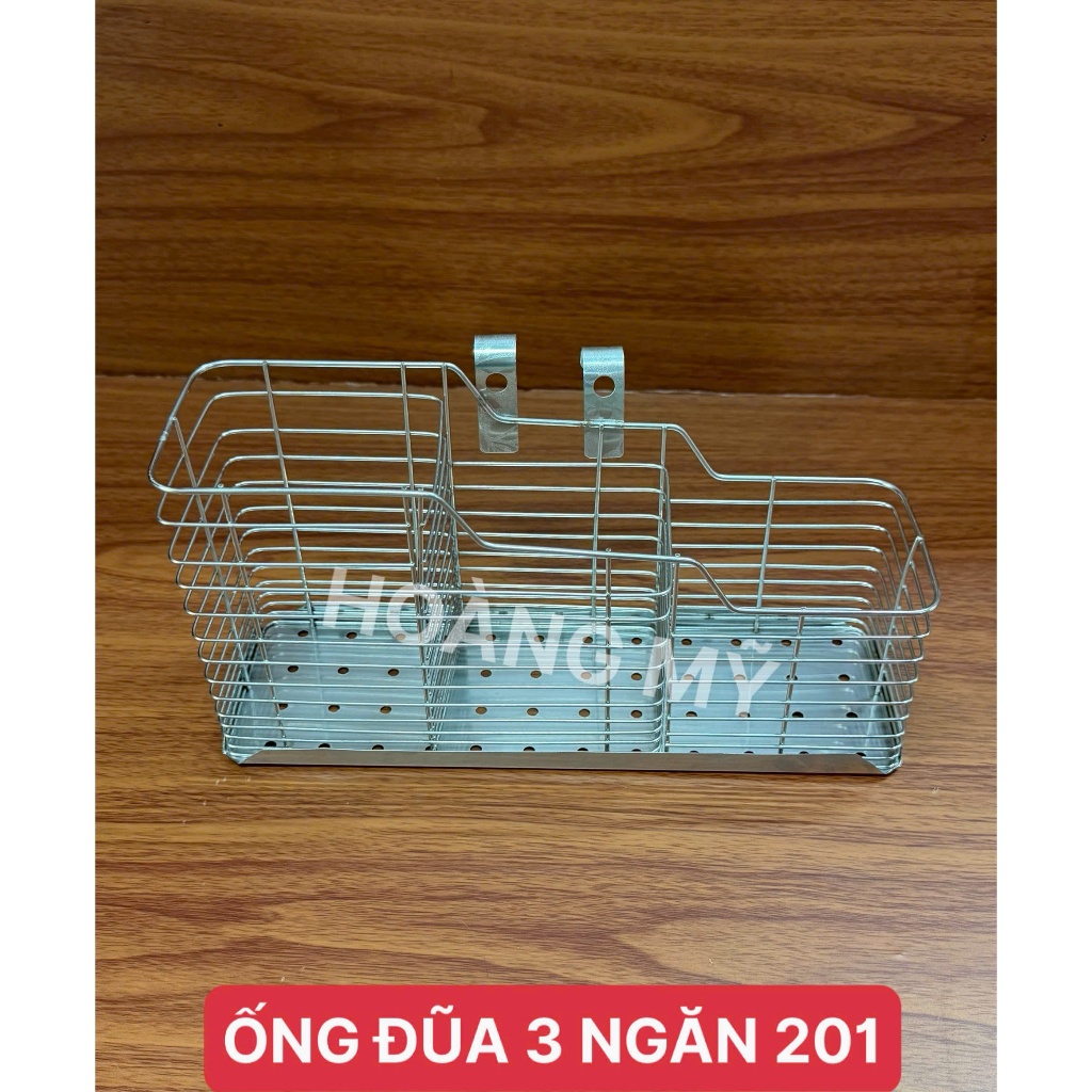 [Inox 201] Ống đũa inox 1,2,3 ngăn