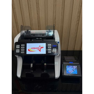 Máy đếm tổng tiền 7979 ATM - Đếm 30 loại ngoại tệ, phát hiện tiền giả, tổng hợp mệnh giá 2026 mới.