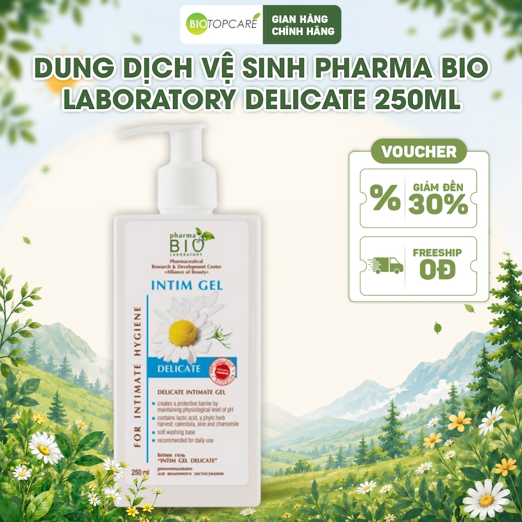 Dung dịch vệ sinh Pharma Bio Laboratory Delicate 250ml