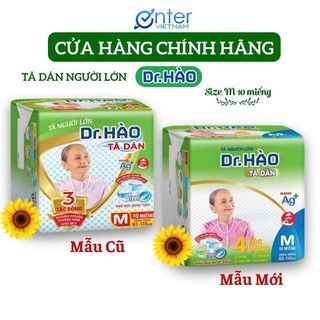  Tã Dán Người Lớn Dr. HÀO Bỉm Dán Dành Cho Người Già Size M  Combo 5 Gói