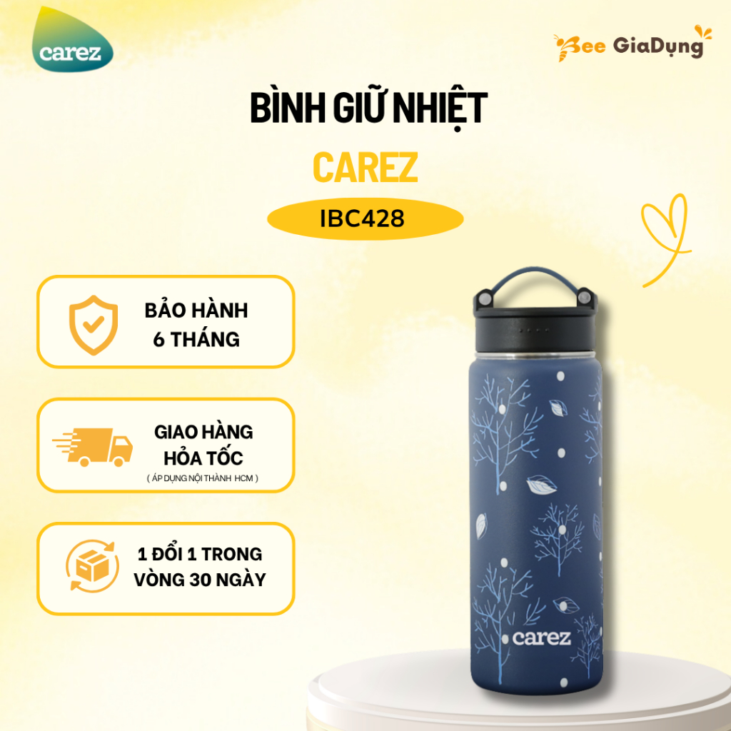 BÌNH GIỮ NHIỆT CAREZ 530ml IBC428SK530N