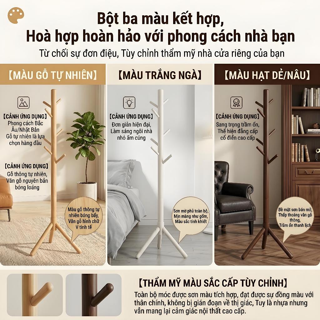 MY Móc treo quần áo Khả năng chịu tải cao gỗ thân thiện với môi trường nhiều kiểu dáng để lựa chọn | BigBuy360 - bigbuy360.vn